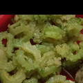 けいーぴー's cooksnap of when they made ゴーヤの素揚げ.