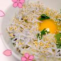 ちまてぃ〜's cooksnap of when they made 夏のさっぱりシラスと大葉の卵かけごはん.