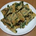 ふもにゃん's cooksnap of when they made 混ぜて焼くだけ♪カリカリふんわりチヂミ.