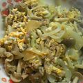 彩音ｍａｍａ's cooksnap of when they made 夏バテ防止に♬豚ミョウガしめじの卵とじ♬.