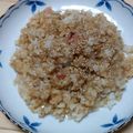 まるかば's cooksnap of when they made ゴマたっぷりチャーハン☆美味しいよ♪.