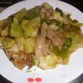 よちりん's cooksnap of when they made キャベツと豚肉の甘酢炒め.