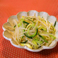 nekoland's cooksnap of when they made もやしと錦糸卵の和え物.