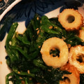 punim0ru's cooksnap of when they made 簡単に一品♪ほうれん草と水菜のゴマ和え.