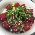 そらおのえくぼ's cooksnap of when they made 男のロマンだ！まぐろの漬けで絶品漬け丼.