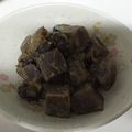 マシュマロ0918's cooksnap of when they made 茄子と蒟蒻の煮物.