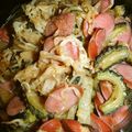もりのりころ's cooksnap of when they made 苦くない！ゴーヤと豚のみそ炒め.