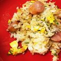 もちゅさん's cooksnap of when they made 冷めても美味しい梅チャーハン(^^).