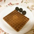 JAMIEさん's cooksnap of when they made おやつにレンジでチンの簡単ワッフル.