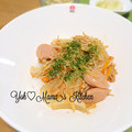 YUH♡ママ's cooksnap of when they made 簡単☆おさかなのソーセージのてりまよ丼☆.