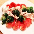 クック1KGGNU☆'s cooksnap of when they made ブロッコリーとささみとくるみのサラダ.