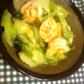ベイビーキディ's cooksnap of when they made 海老とキャベツの黒胡椒炒め.