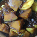 LoveMyLife's cooksnap of when they made かぼちゃとさつまいものあんこ煮.