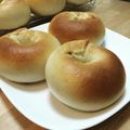 クックNCS7E0☆'s cooksnap of when they made ふわふわモチモチ☆ハニーミルクベーグル.