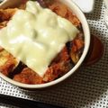 まり郎's cooksnap of when they made レンジで簡単♪トマトと茄子のドリア風.