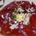 猫のミイヤ's cooksnap of when they made 安い赤身マグロで簡単漬け丼.