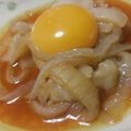恋羽mama's cooksnap of when they made お家ＤＥ居酒屋☆サラダ風ユッケ.