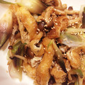 はに333's cooksnap of when they made 簡単美味♡茗荷しめじ油揚げの炒め煮♡.