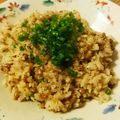 mi's cooksnap of when they made ＊そぼろ納豆炒飯＊.