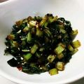 marivo17's cooksnap of when they made 捨てないで！！栄養満点☆大根葉の甘辛炒め.