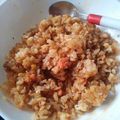 神崎玲奈's cooksnap of when they made 簡単！卵と鮭のチャーハン♡.
