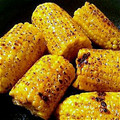 madamーyuri's cooksnap of when they made おウチde屋台の焼きとうもろこし.