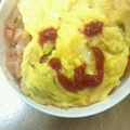ゆう･あつ母ちゃん's cooksnap of when they made 炊飯器で作るケチャップライス.