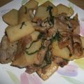 ☆☆やま☆☆'s cooksnap of when they made 豚とタケノコのにんにくバター醤油炒め.