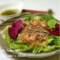 あきひゃ's cooksnap of when they made バジルが美味しい♬サラダそば.