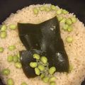 goma.G's cooksnap of when they made 枝豆ふっくら♪枝豆ご飯.
