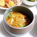 ＴＯＭＯＷＡＴ's cooksnap of when they made *和風*コンソメスープ.