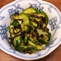 食いしん坊山ガール's cooksnap of when they made きゅうり、茗荷、大葉合えるだけ！.