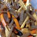 みいこのともだち's cooksnap of when they made ほっこり♡茹で干し大根と蒟蒻炒め.