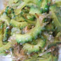 sayusami's cooksnap of when they made 下処理無しで旨っ☆ゴーヤの焼き浸し！.