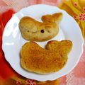 pitachan1's cooksnap of when they made はちみつきなこトースト.
