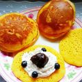 めみたん☆'s cooksnap of when they made 人参嫌いな子にオススメ♪にんじんどら焼き.