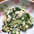 クック5S8Y6S☆'s cooksnap of when they made ゴーヤとオクラの白和え.