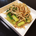 ☆うさみ☆'s cooksnap of when they made きゅうりともやしのピリ辛炒め.