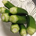 cerfleur's cooksnap of when they made オクラの下処理.