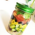 ちんいえ's cooksnap of when they made 究極栄養バランス！メイソンジャーサラダ.