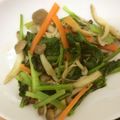 メイジももんじゃ's cooksnap of when they made 小松菜としめじの中華風煮浸し.