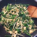☆★あーこ★☆'s cooksnap of when they made もやしとニラのカレー炒め☆食欲UP！.