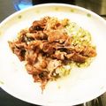 kimiko母's cooksnap of when they made とろろ梅オクラ豚肉丼☆.