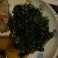お気楽な嫁。's cooksnap of when they made レンジで簡単！ほうれん草の胡麻和え.