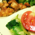 かんポッチャマ's cooksnap of when they made ☆鶏肉となすと青菜のさっぱり揚げびたし☆.