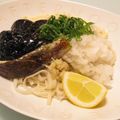 バカリャウ's cooksnap of when they made 揚げナスおろしぶっかけうどん.