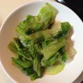 まめボブママ's cooksnap of when they made 芯も外葉も使って！レタスのごま醤油炒め.