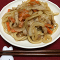 まゆまわた's cooksnap of when they made 簡単♪めんつゆで焼きうどん.