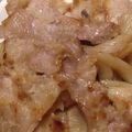 Takire's cooksnap of when they made 豚の生姜焼き.