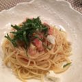 motorin64's cooksnap of when they made トマトとクリームチーズの冷製パスタ♪.